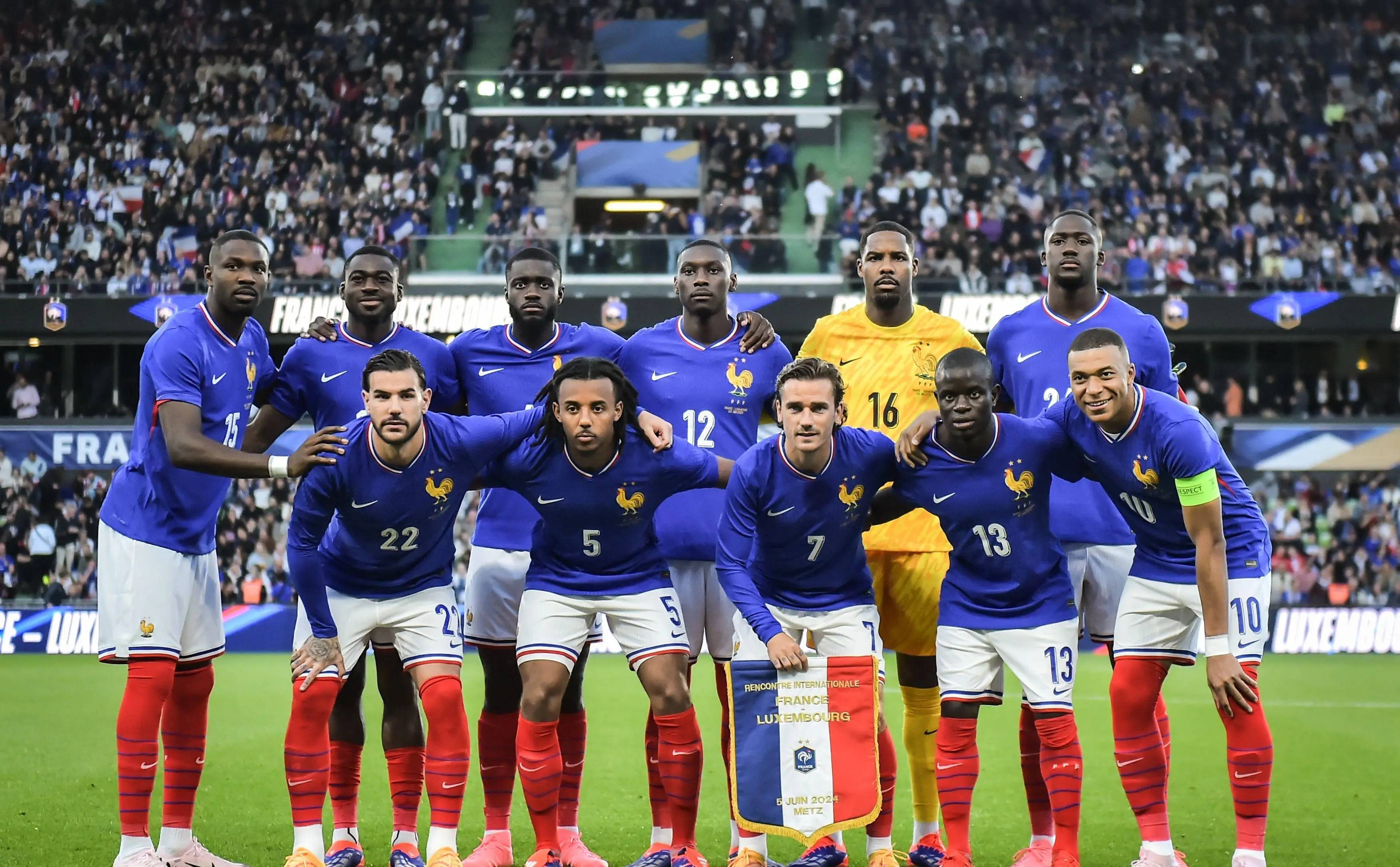 法国队在对阵克西迪尼亚时大获全胜